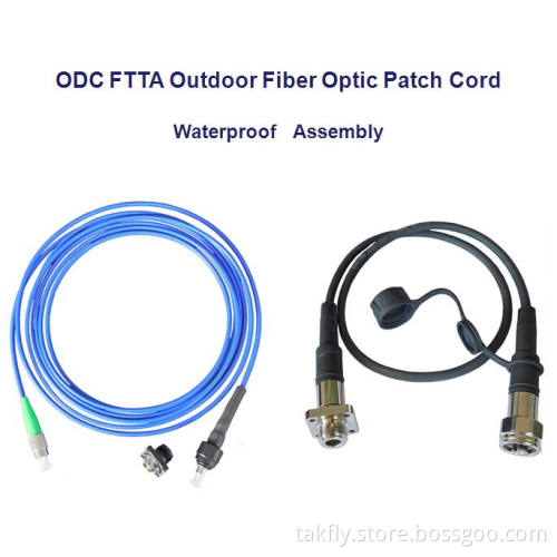 Waterproof Fiber Optic Odc Patch Cord